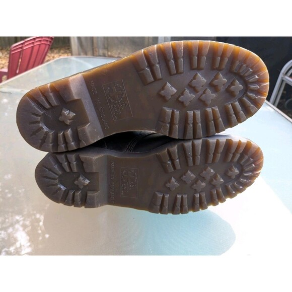 Vintage Dr. Martens 939 Ben Boot Made in England Brown Leather Mens 10 Gift - Picture 6 of 11